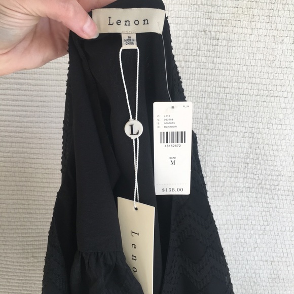 SOLD Anthropologie M Layered Sheer Print Kimono Blouse - Picture 7 of 8